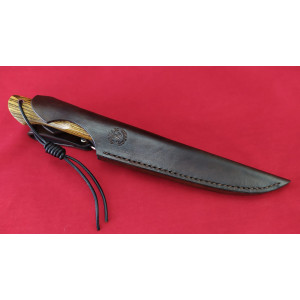 BOCOTE WOOD ексклюзивний ніж ручної роботи майстра студії RUSLAN KNIVES, купити замовити в Україні (Сталь N690™ 60 HRC). Photo 2